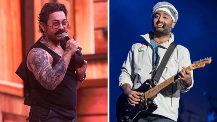 Arijit Singh, after announcing his retirement from playback singing, has lent his voice to Aamir Khan's film Ek Din.