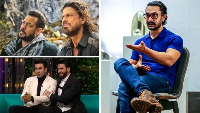 Aamir Khan discussing Pathaan scene and new Bollywood superstars 2025