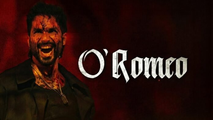 Shahid Kapoor and Triptii Dimri in O Romeo directed by Vishal Bhardwaj