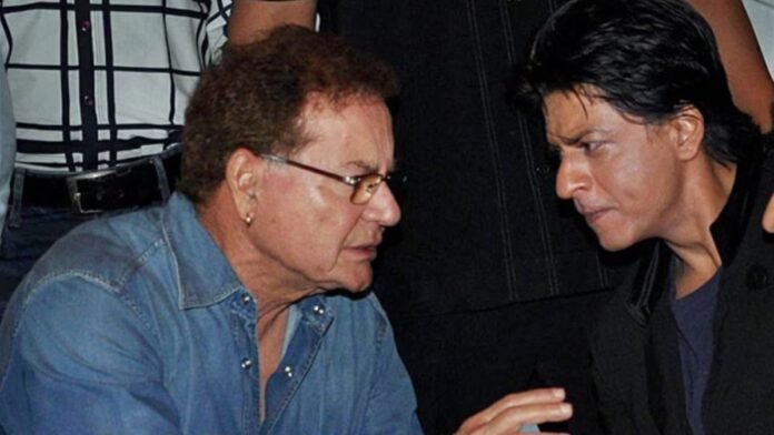Salim Khan with Shah Rukh Khan