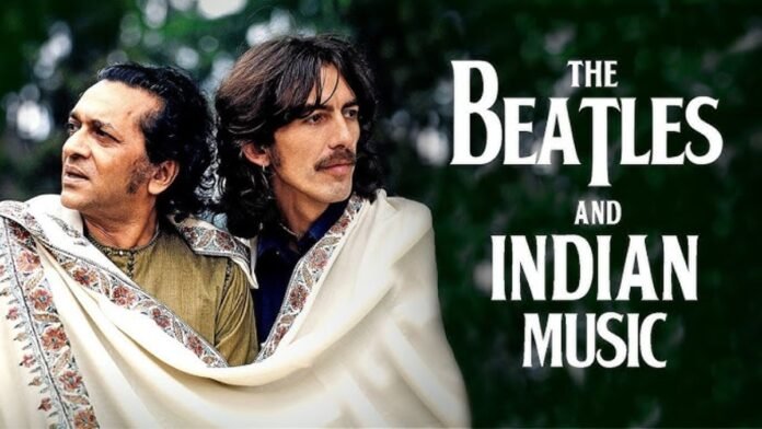 Ravi Shankar and George Harrison archive photo Beatles connection
