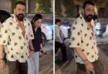 Why Sanjay Dutt Asked Paps to ‘Stop It Now’ Sanjay Dutt asks paparazzi to stop during family outing