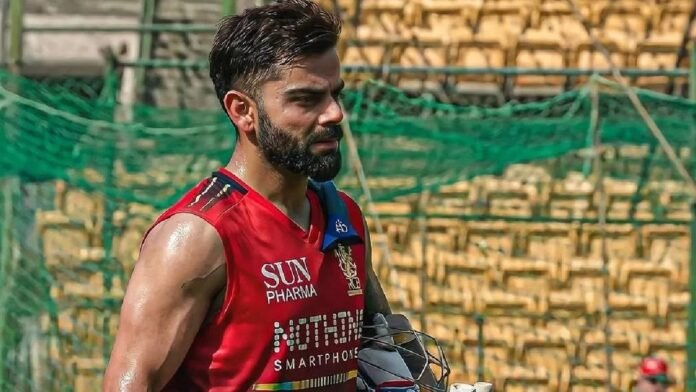 Virat Kohli in nets before RCB IPL 2026 match