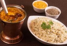 You Have Been Eating Dal Chawal Wrong All Along, Says Expert Healthy dal chawal meal with paneer and salad recommended by Tamannaah Bhatia trainer