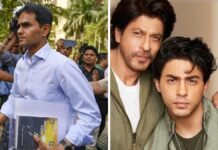Sameer Wankhede Tells Bombay HC He Never Demanded Bribe From Shah Rukh Khan Sameer Wankhede outside Bombay High Court during CBI bribe case hearing March 2026