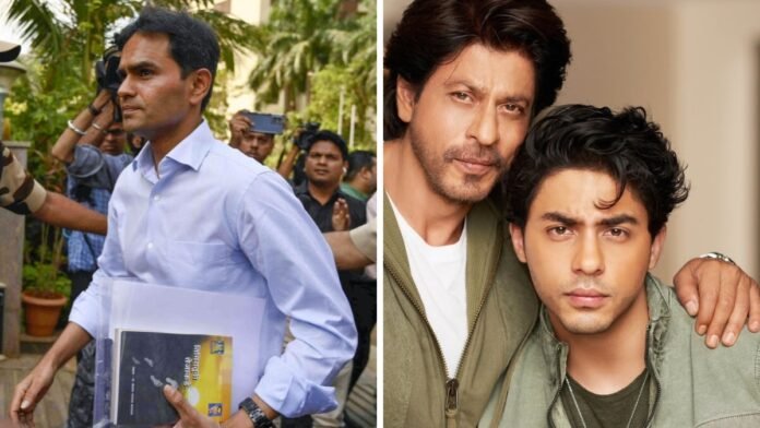 Sameer Wankhede outside Bombay High Court during CBI bribe case hearing March 2026