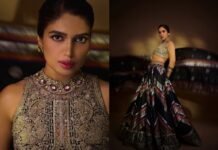 Bhumi Pednekar Makes A Bold Royal Statement In Shehla Chatoor Couture