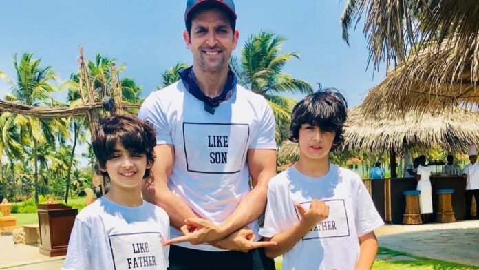 Hrithik Roshan fatherhood note Instagram post 2025