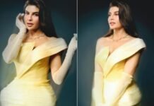 Jacqueline Fernandez Looks Like A True ‘Bella’ In Stunning Butter Yellow Gown