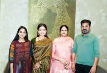 Rashmika Mandanna Embraces Tradition In Olive Kanjeevaram While Meeting CM Revanth Reddy