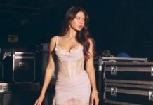 Sonam Bajwa Stuns In Shimmery White Gown At Awards Night, Her Elegant Look Is Winning Hearts