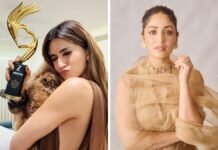 Yami Gautam Likes Reel Shading Kriti Sanon’s Zee Cine Win Yami Gautam and Kriti Sanon Zee Cine Awards Best Actress controversy
