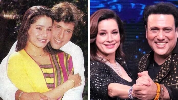 Govinda and Neelam Kothari in a scene from their 1980s Bollywood film