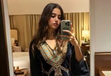 Janhvi Kapoor’s Sureena Chowdhri Kaftan For ₹58,900 Sets The Tone For 2026 Fashion