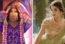 Facelet Jewellery Trend Is Taking Over Bridal Fashion Facelet jewellery worn by a bride showcasing the emerging facial jewellery trend