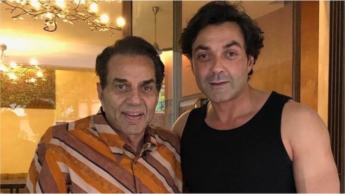 Bobby Deol emotional while accepting Dharmendra Lifetime Achievement Award